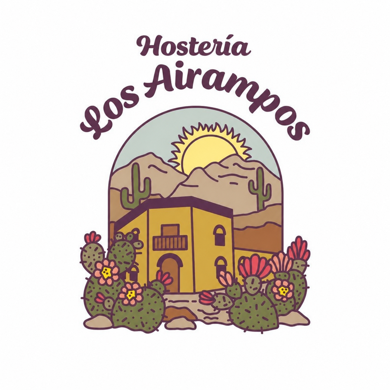 Logo Hostería Los Airampos